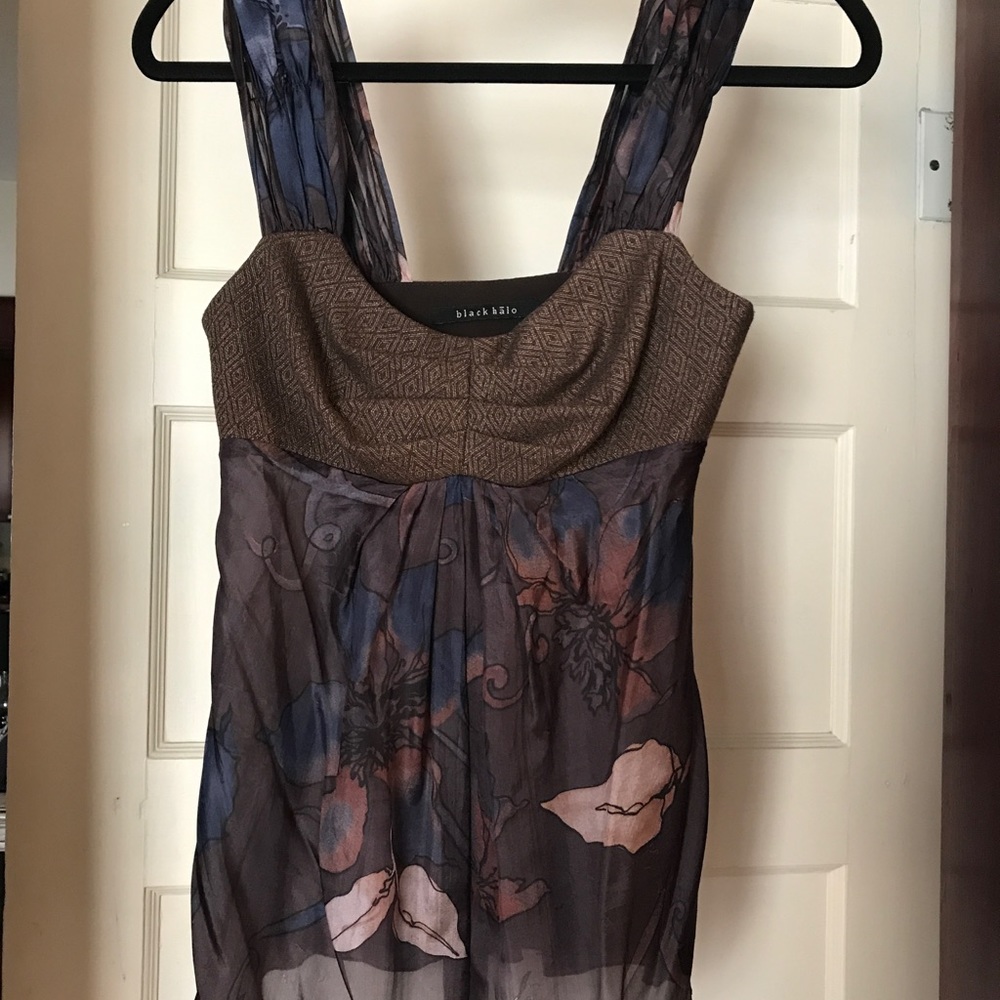 Black Halo Fall/winter floral top